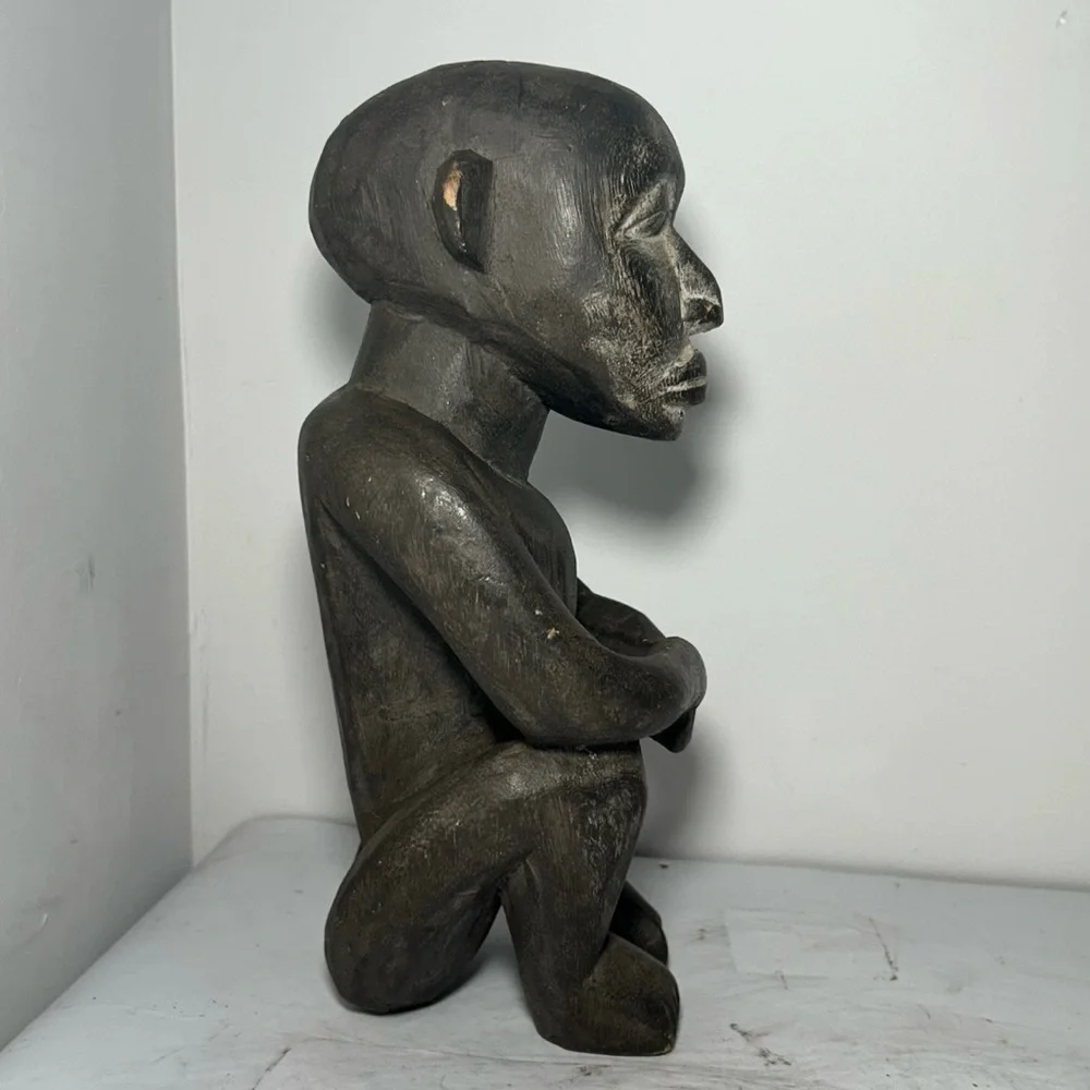 12” Bulul, Ifugao, Northern Luzon, Philippines Filipino, wood carving Sculpture - Picture 11 of 16